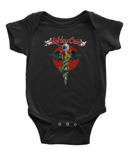 Motley Crue Dr. Feelgood Baby One Piece