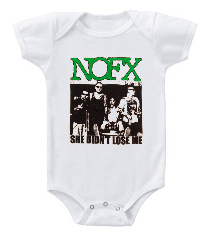 NOFX Lose Me One Piece Baby Bodysuit