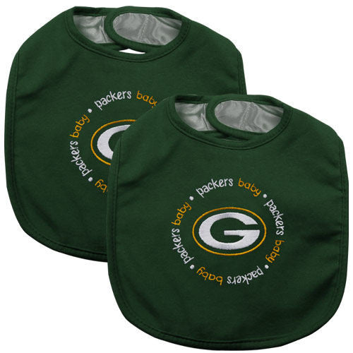 NFL Green Bay Packers Baby Bib 2 Pack