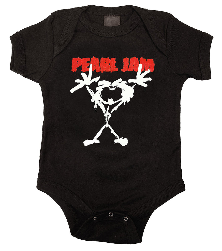 Pearl Jam Stickman One Piece Baby Bodysuit