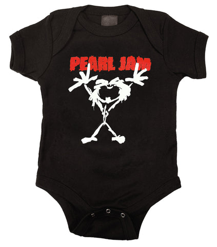 Pearl Jam Stickman One Piece Baby Bodysuit