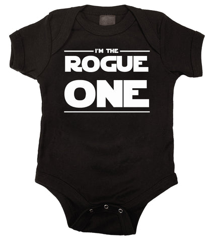 Rogue One Black Baby Bodysuit