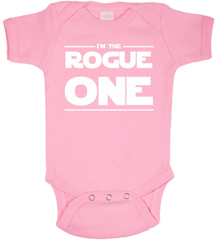 Rogue One Star Wars Baby onesie pink