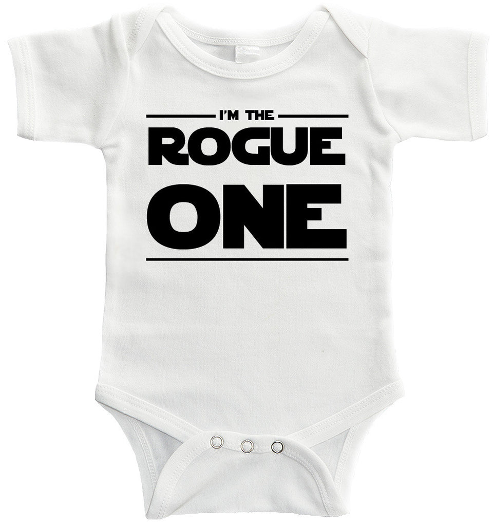 Rogue One White Baby Bodysuit