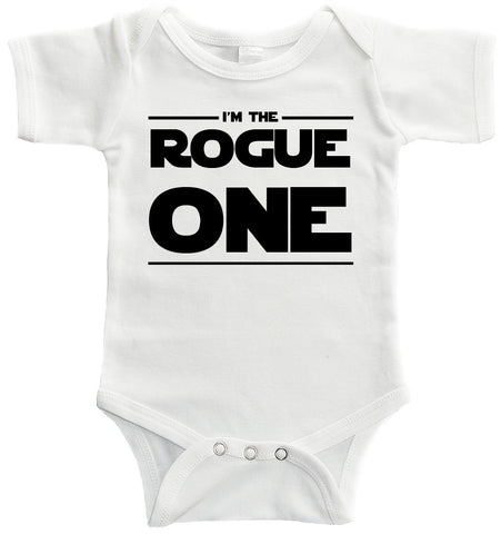 Rogue One White Baby Bodysuit