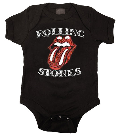 Rolling Stones Tattoo Onesie