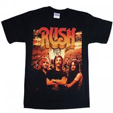Rush Beyond The Lighted Stage DVD Photo Men's T-Shirt
