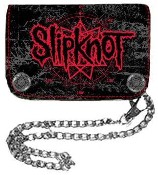 Slipknot Star Logo Hinge Chain Wallet