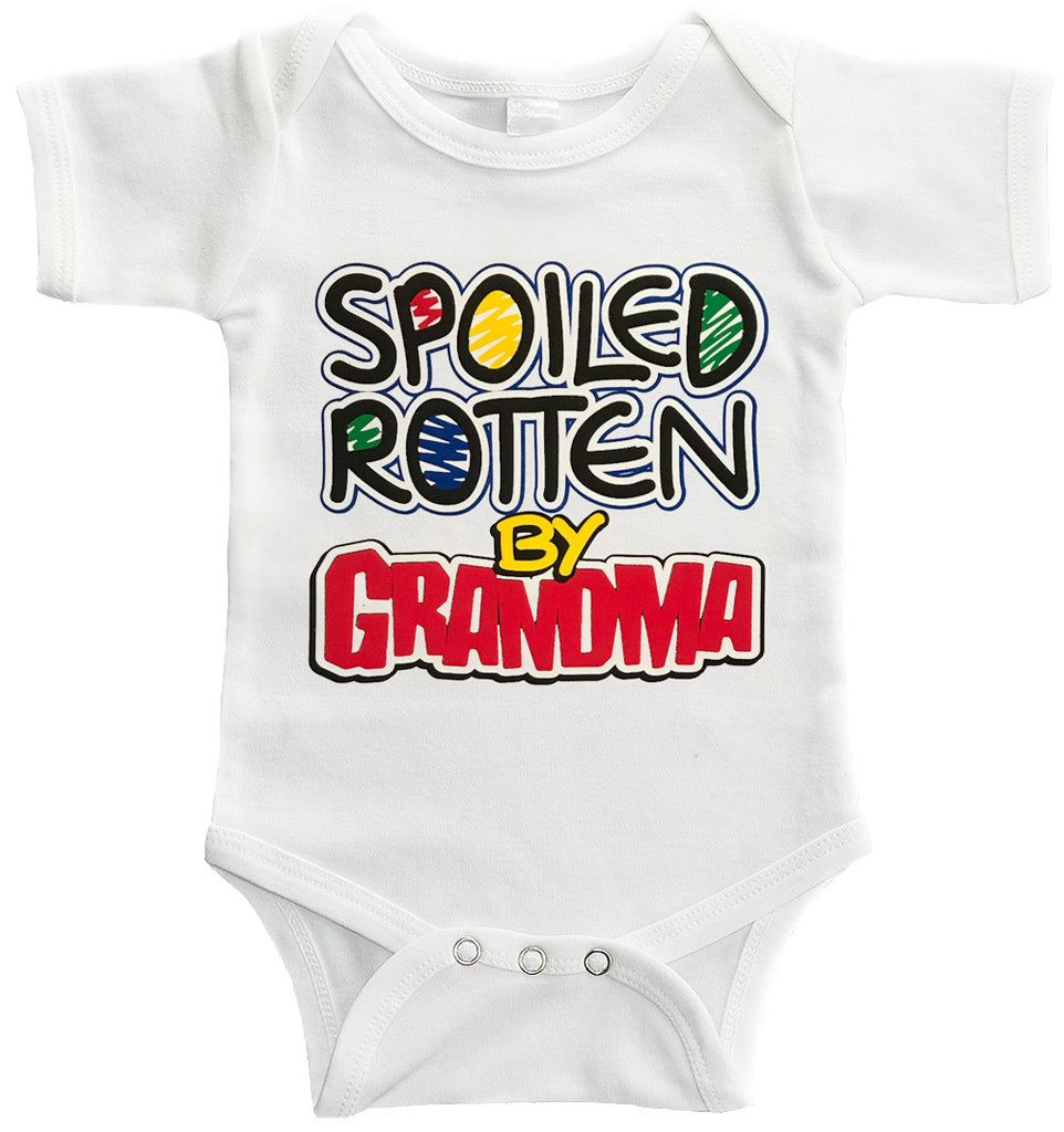 Spoiled Rotten By My Grandma Baby Bodysuit