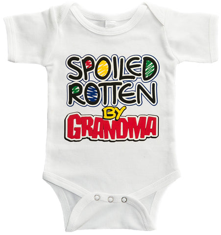Spoiled Rotten By My Grandma Baby Bodysuit