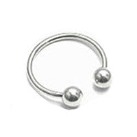 Stainless Steel Circular Barbell - 16g