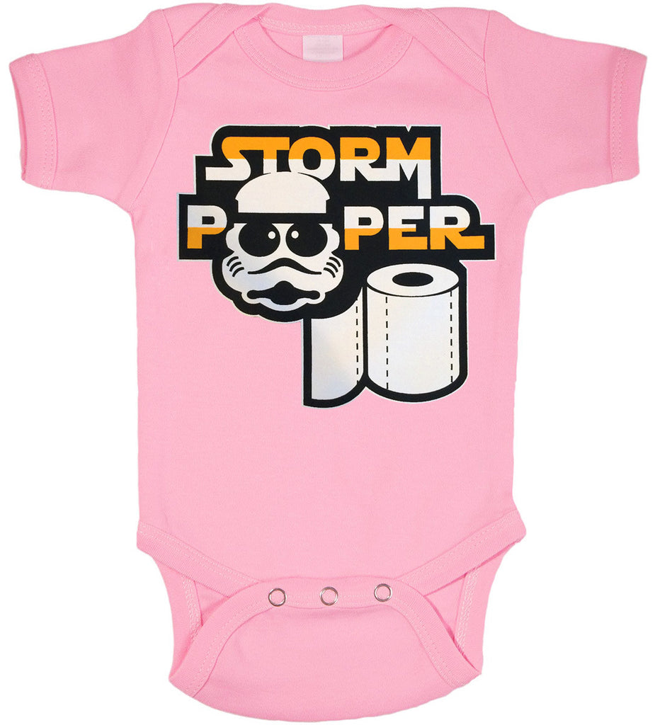 Storm Pooper Pink Onesie
