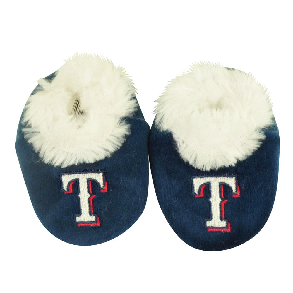 MLB Texas Rangers Baby Bootie Slippers