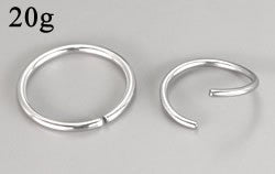 Seamless Annealed Stainless Steel Ring - 20g