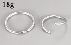 Seamless Annealed Stainless Steel Ring - 18g