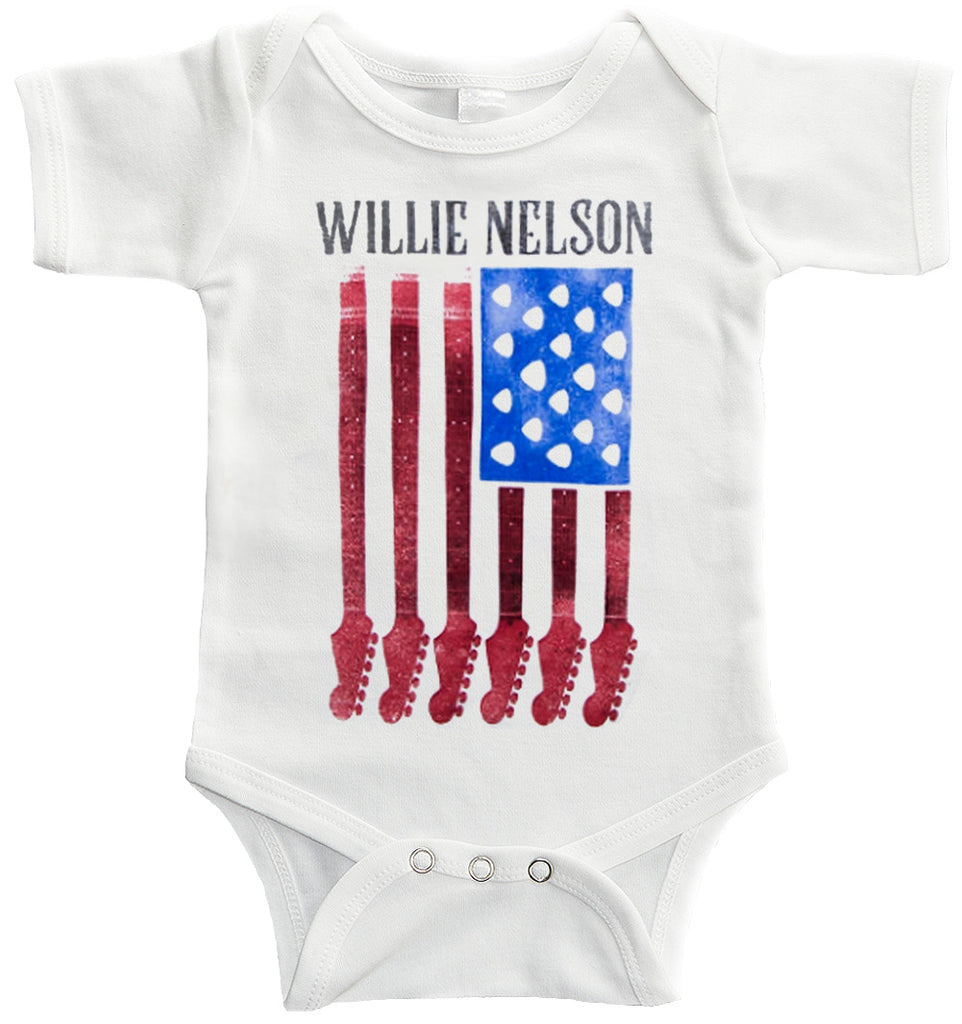 Willie Nelson Baby Onesie